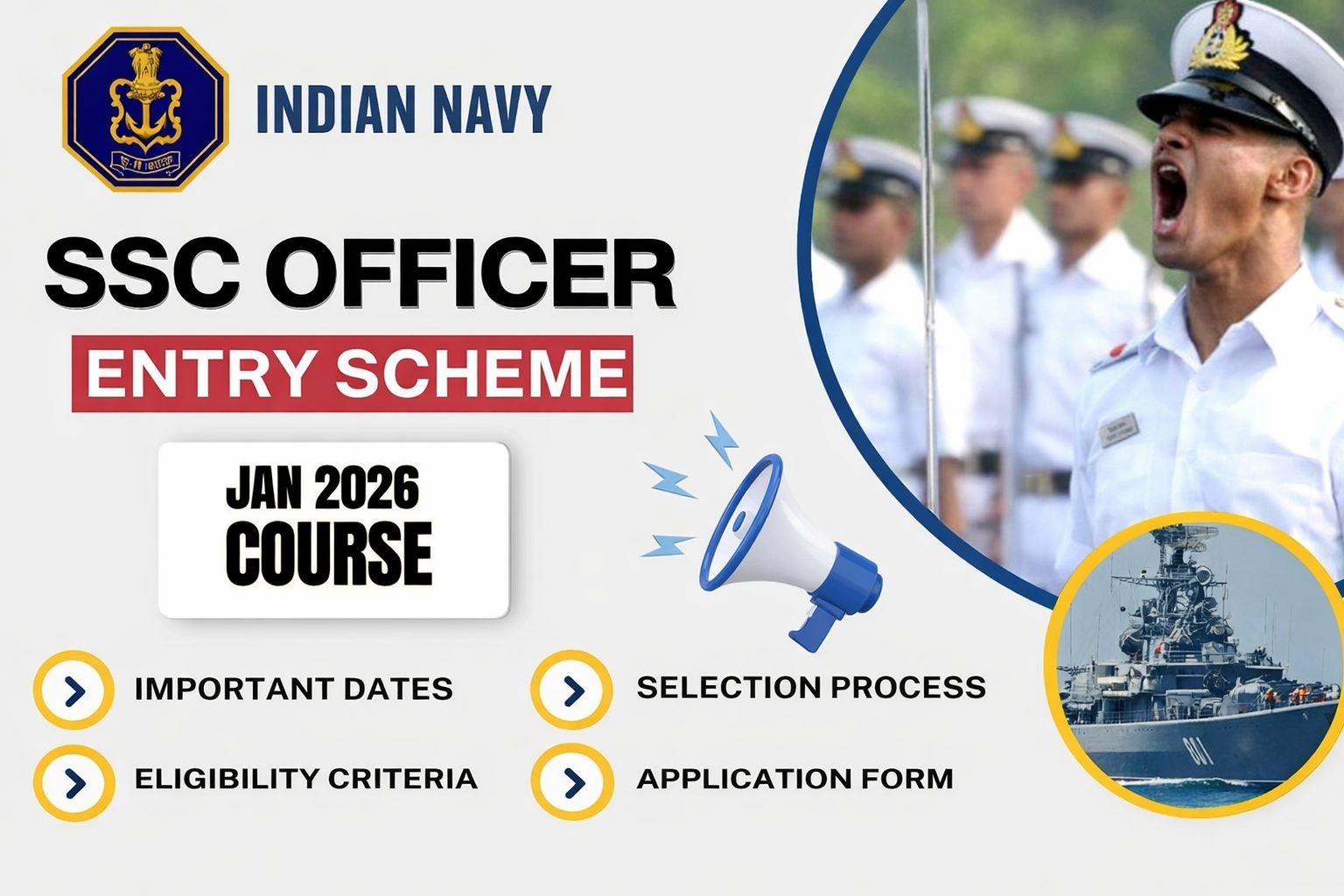 Indian Navy SSC Officer Recruitment 2026 – Complete Guide for Aspirant
