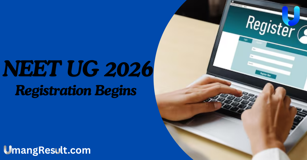 NEET UG Registration Begins
